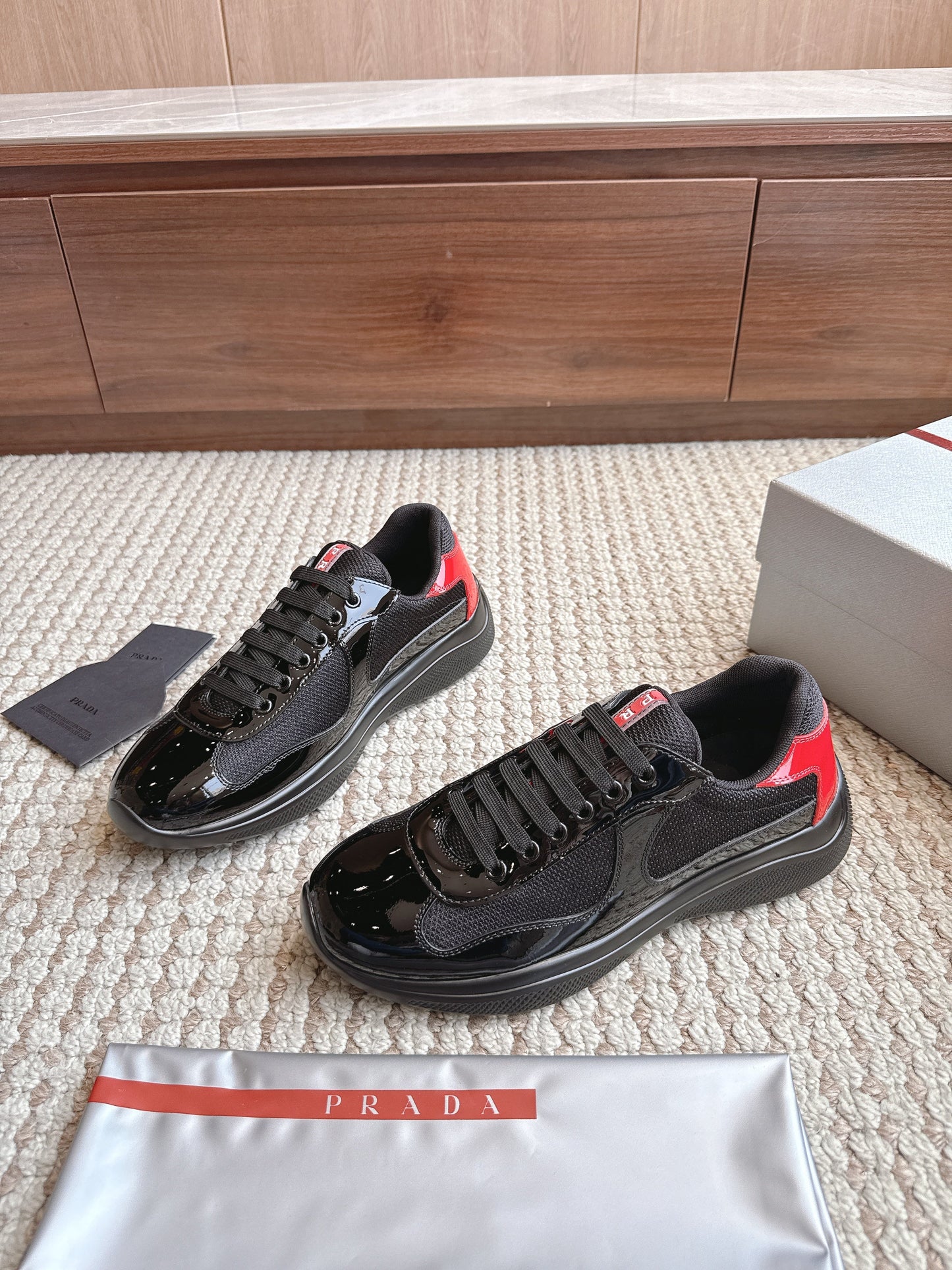 Prada America's Cup Black Red