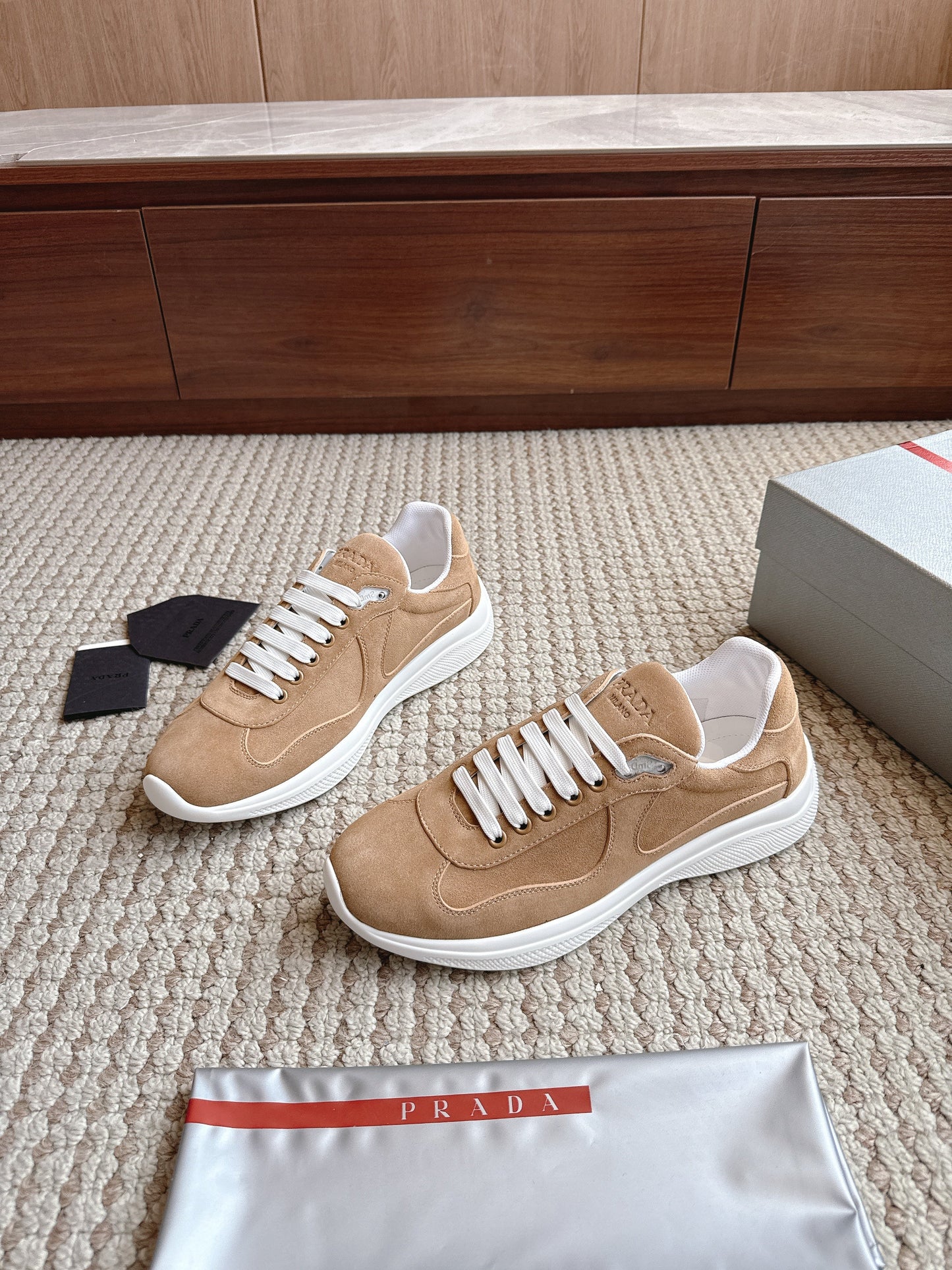 Prada America's Cup Denim Brown