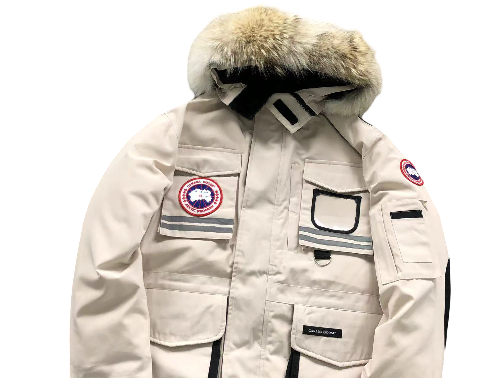 Canada Goose Snow Mantra Parka Cream