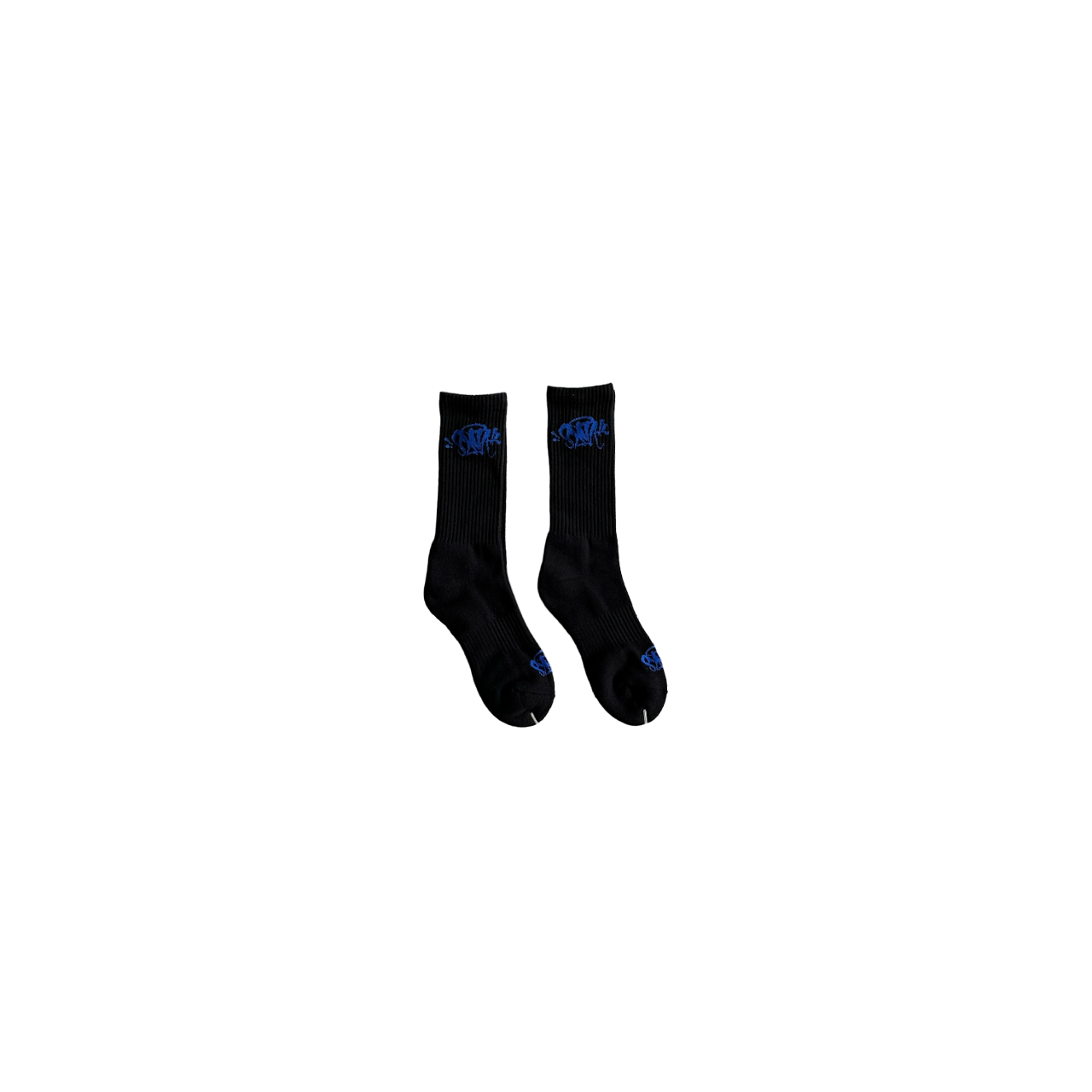 Syna Socks Black Blue (2 Pairs)