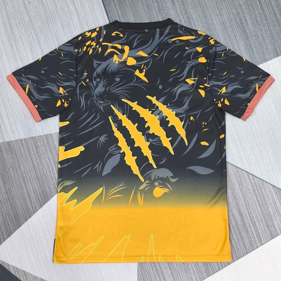 Nike Brazil Special Panther Jersey Gold