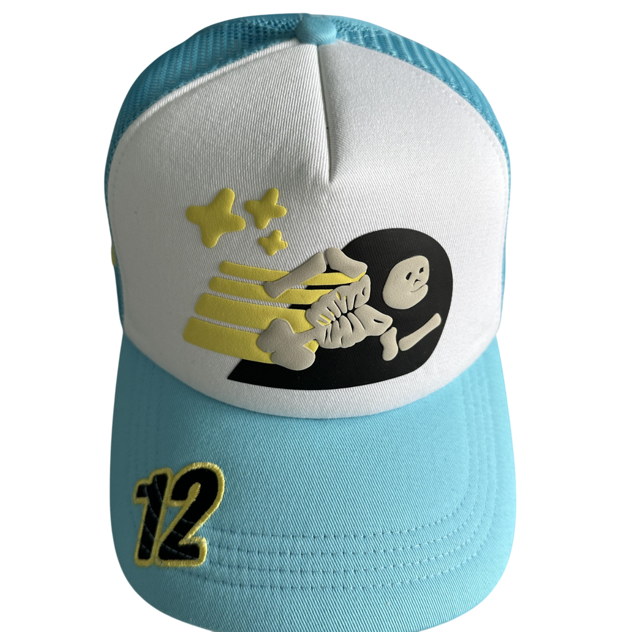 Broken Planet Trucker Cap Blue/Yellow