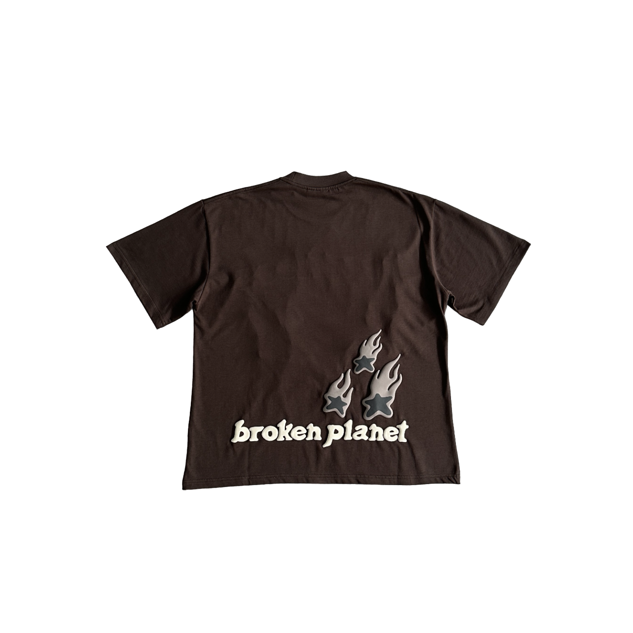 Broken Planet Love Tee Brown