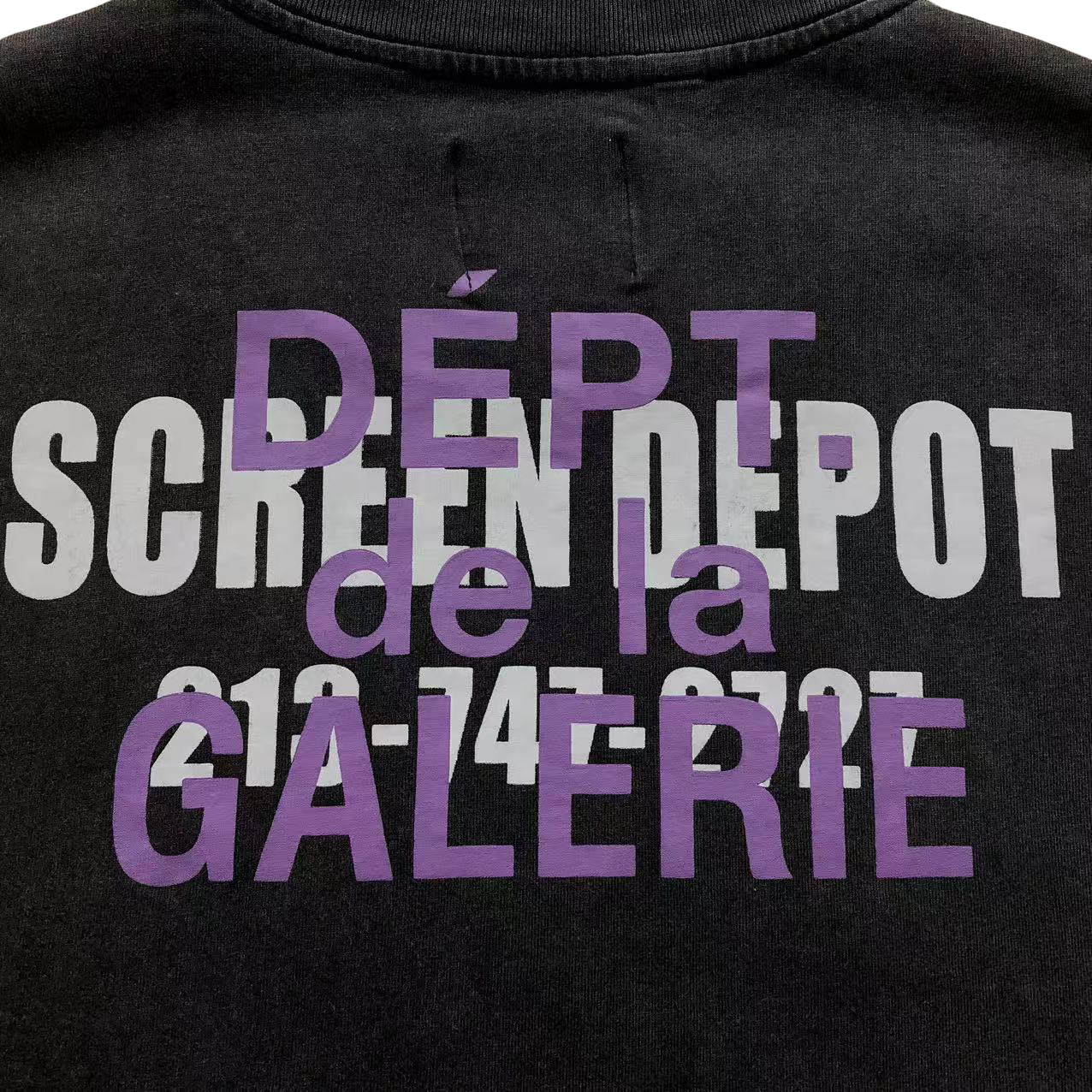 GALLERY DEPT. Screen Depot Tee Grey