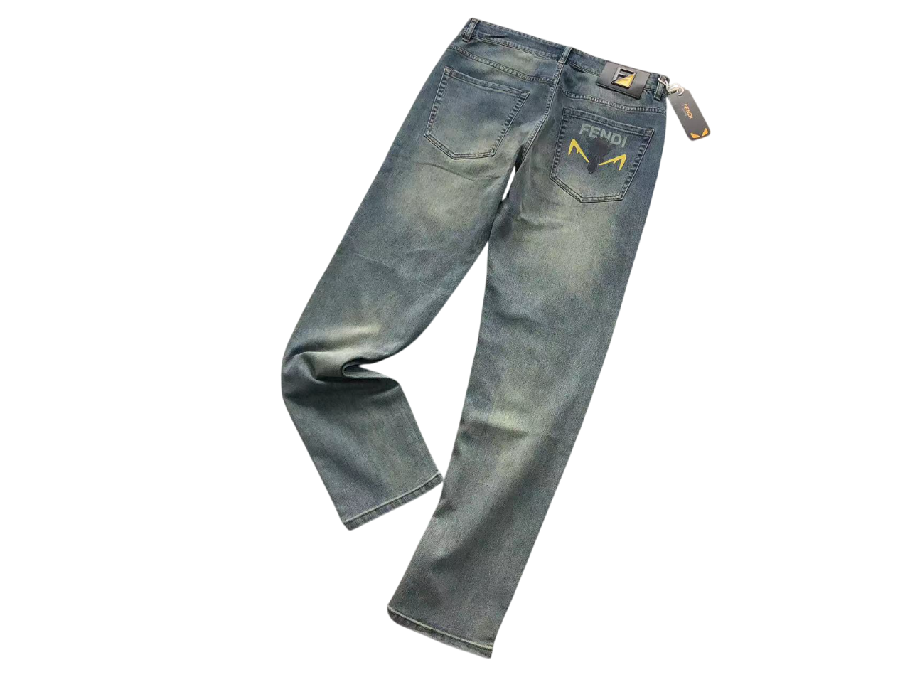 Fendi Secret Denim Jeans Black