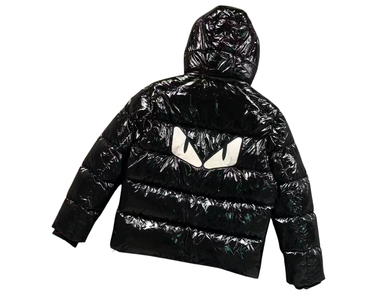 Fendi Monster Down Jacket Black