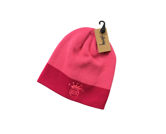 Stussy Crown Beanie Pink