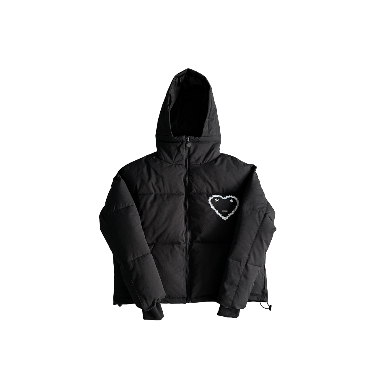 Carsicko Logo Puffer Down Jacket Black