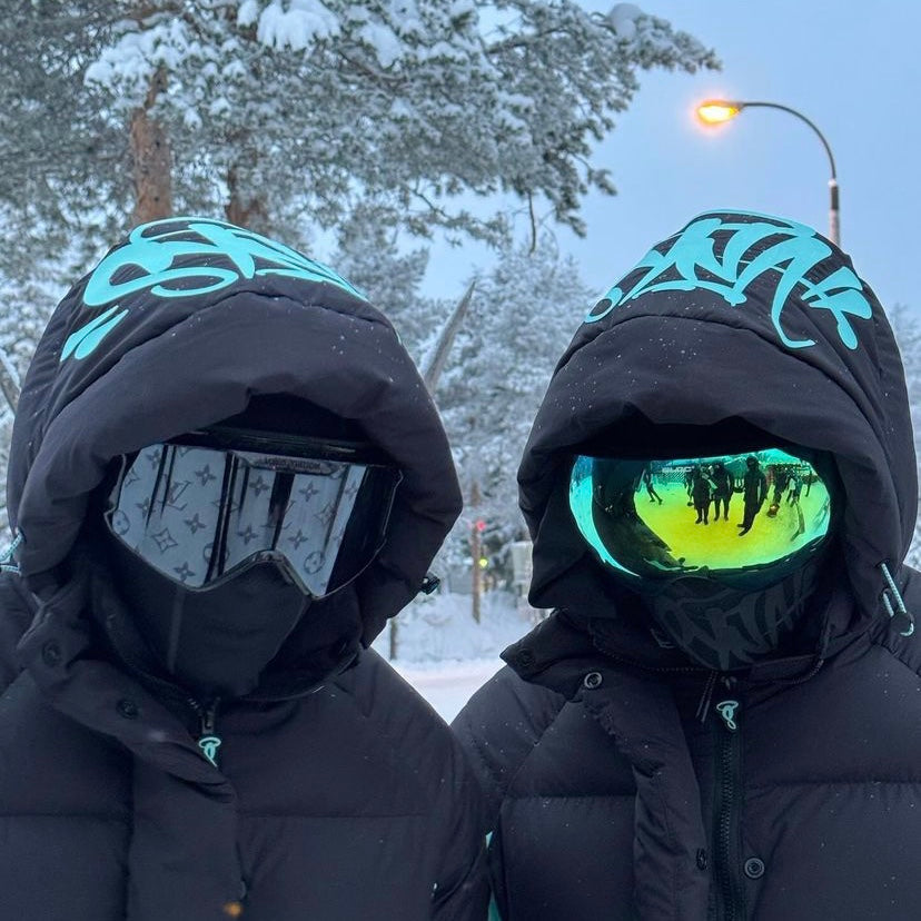 Syna World Detachable Puffer Black/Teal