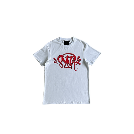 Syna World Chrome Tee White/Red