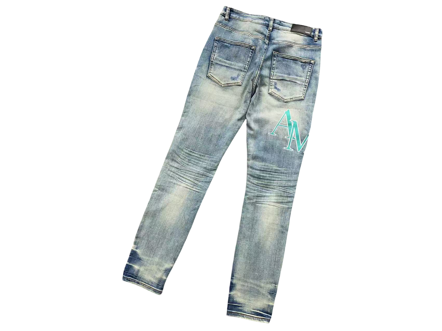 AMIRI Cyan Jeans Light Blue