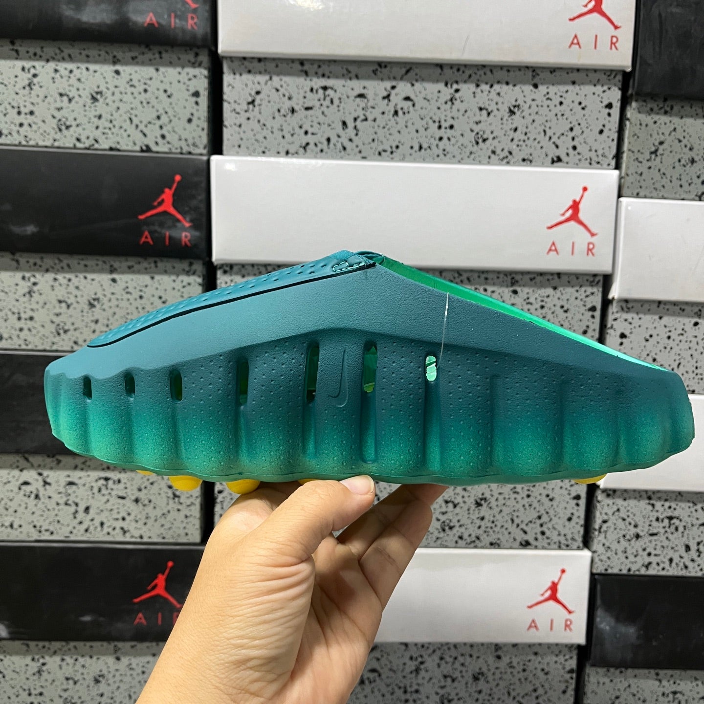 Nike Mind 001 Slide Geode Teal Light Menta
