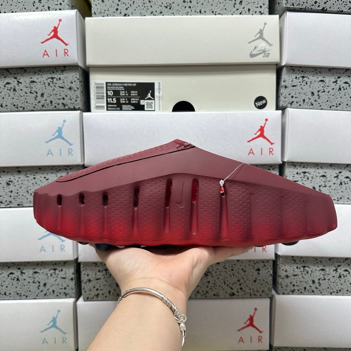 Nike Mind 001 Slide Team Red University Red