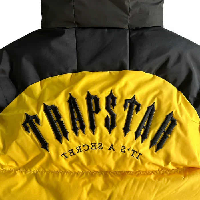 Trapstar Irongate Arch Puffer Yellow/Black