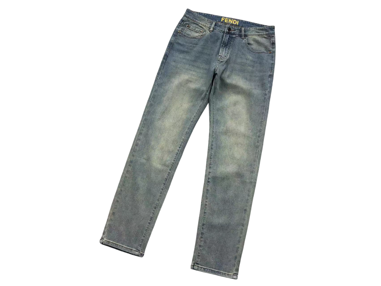 Fendi Secret Denim Jeans Black
