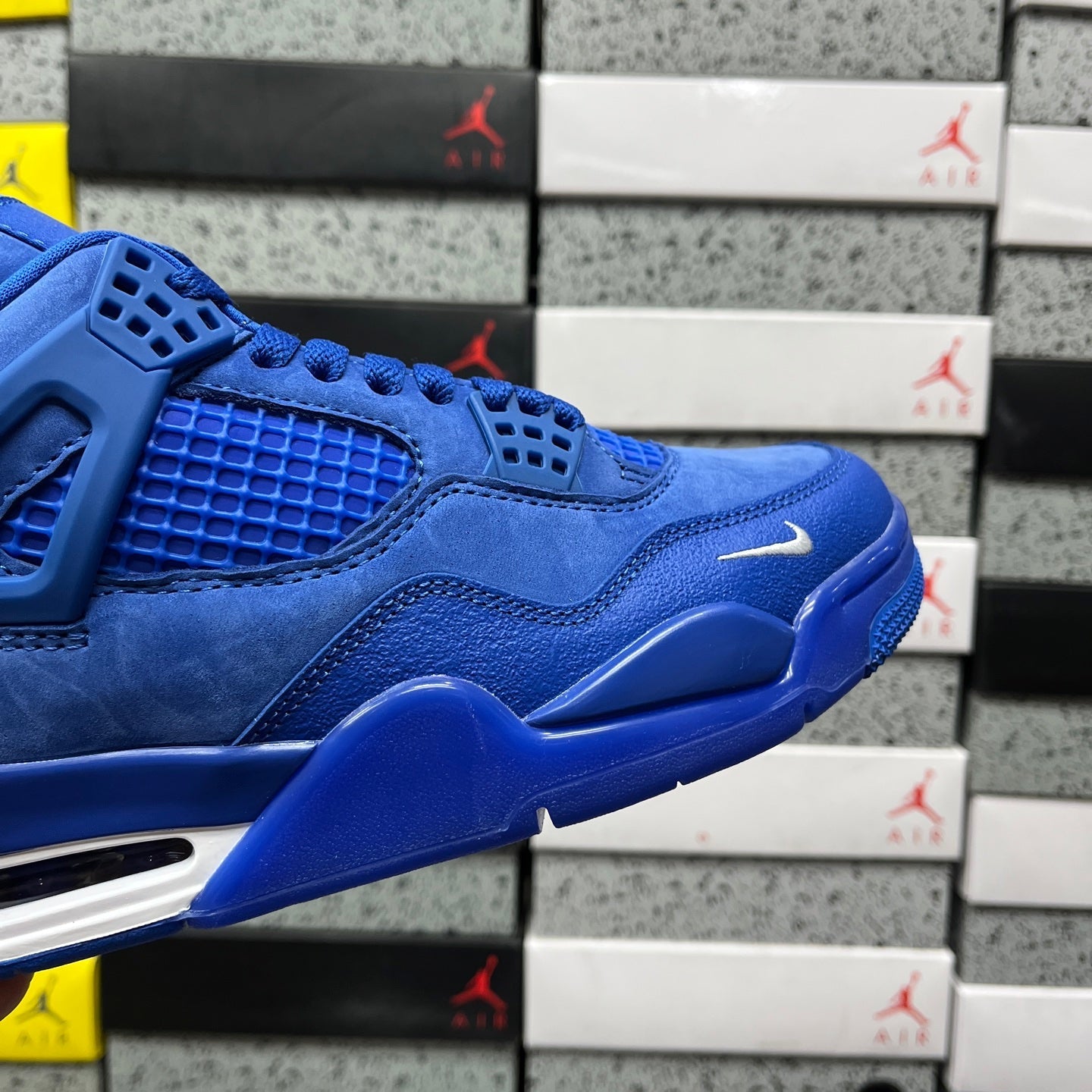Jordan 4 Retro OG SP Nigel Sylvester Blue Brick By Brick