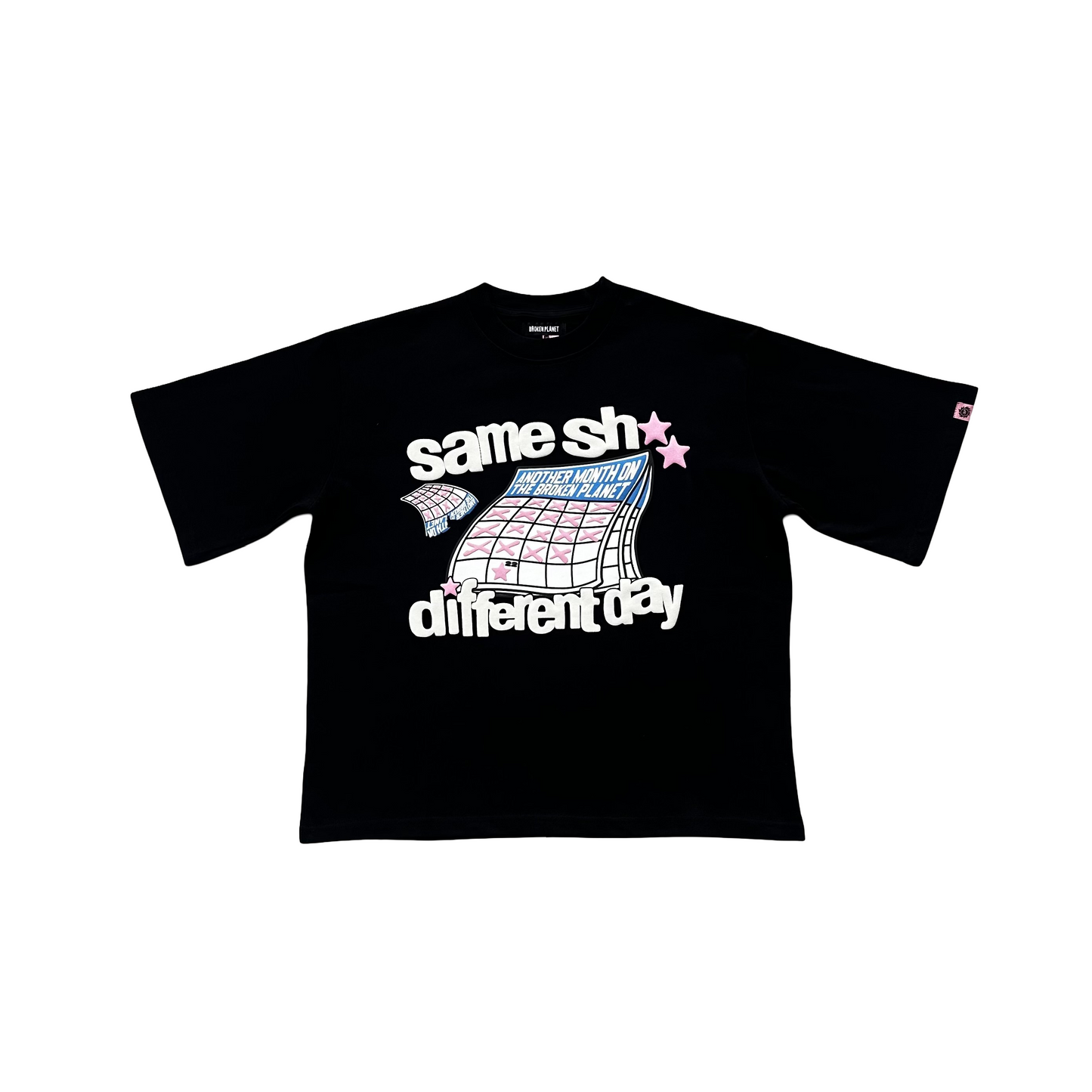 Broken Planet Different Day Tee Black