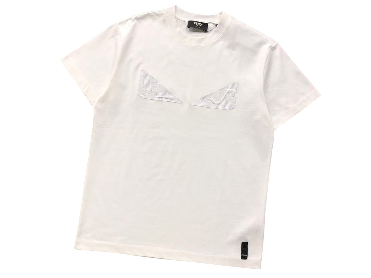 Fendi Mosaic Tee White