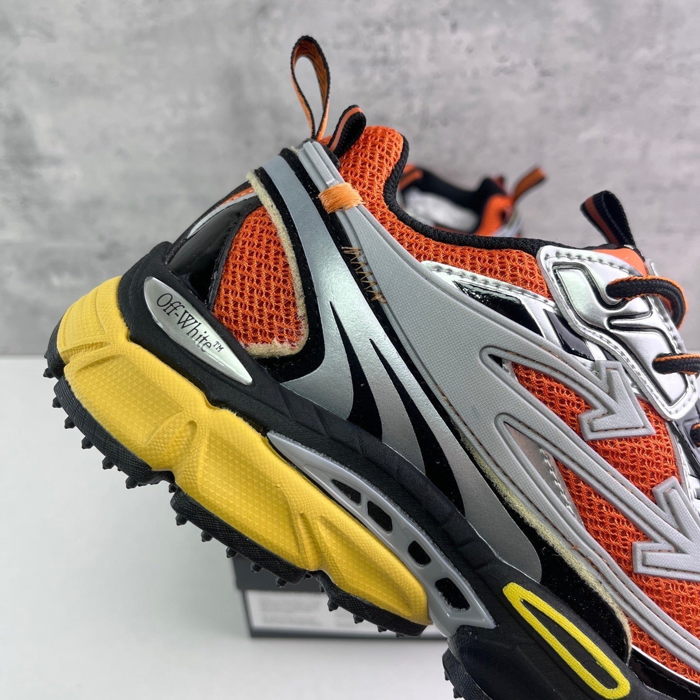Off-White Be Right Back Orange Grey Black