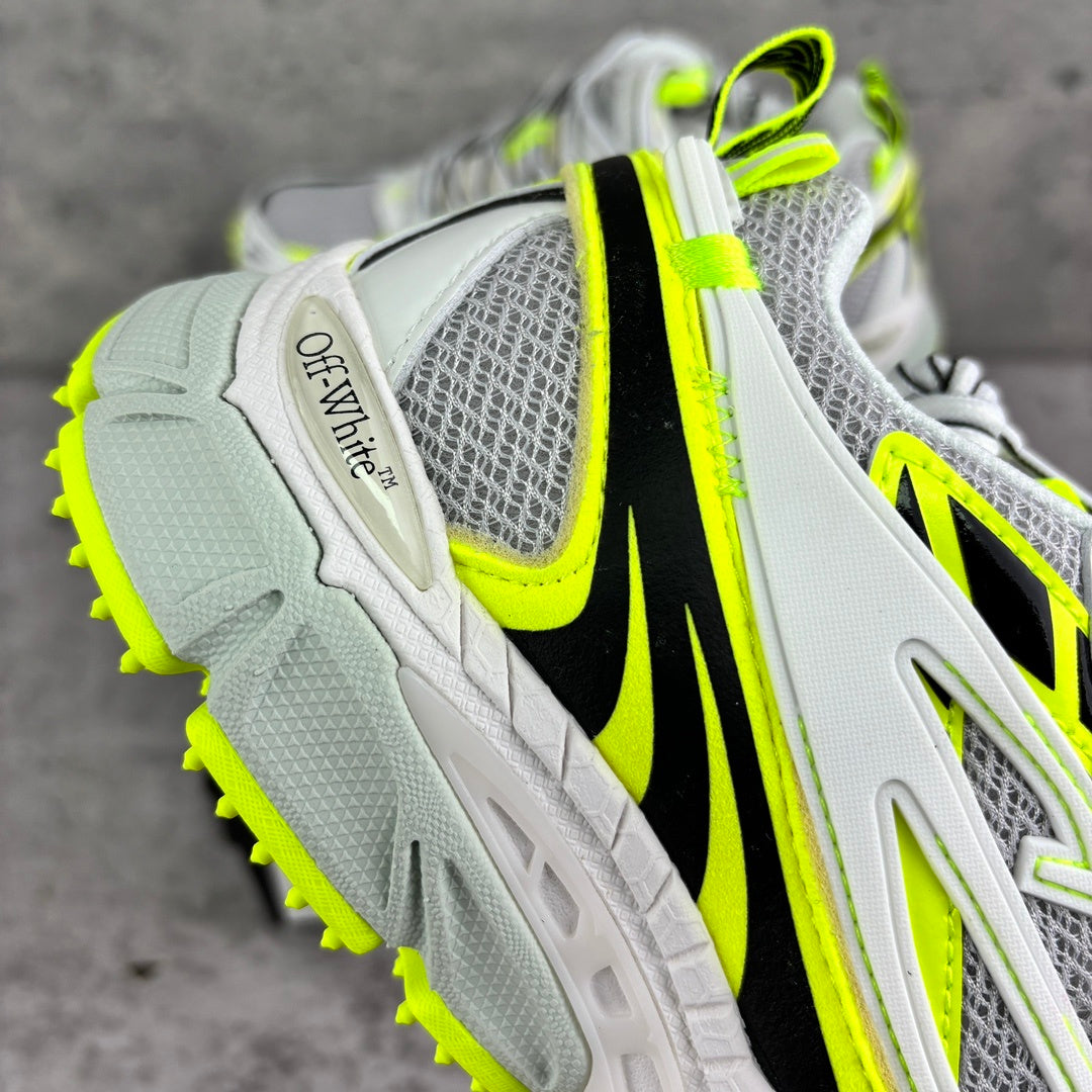 Off-White Be Right Back Fluo White Black
