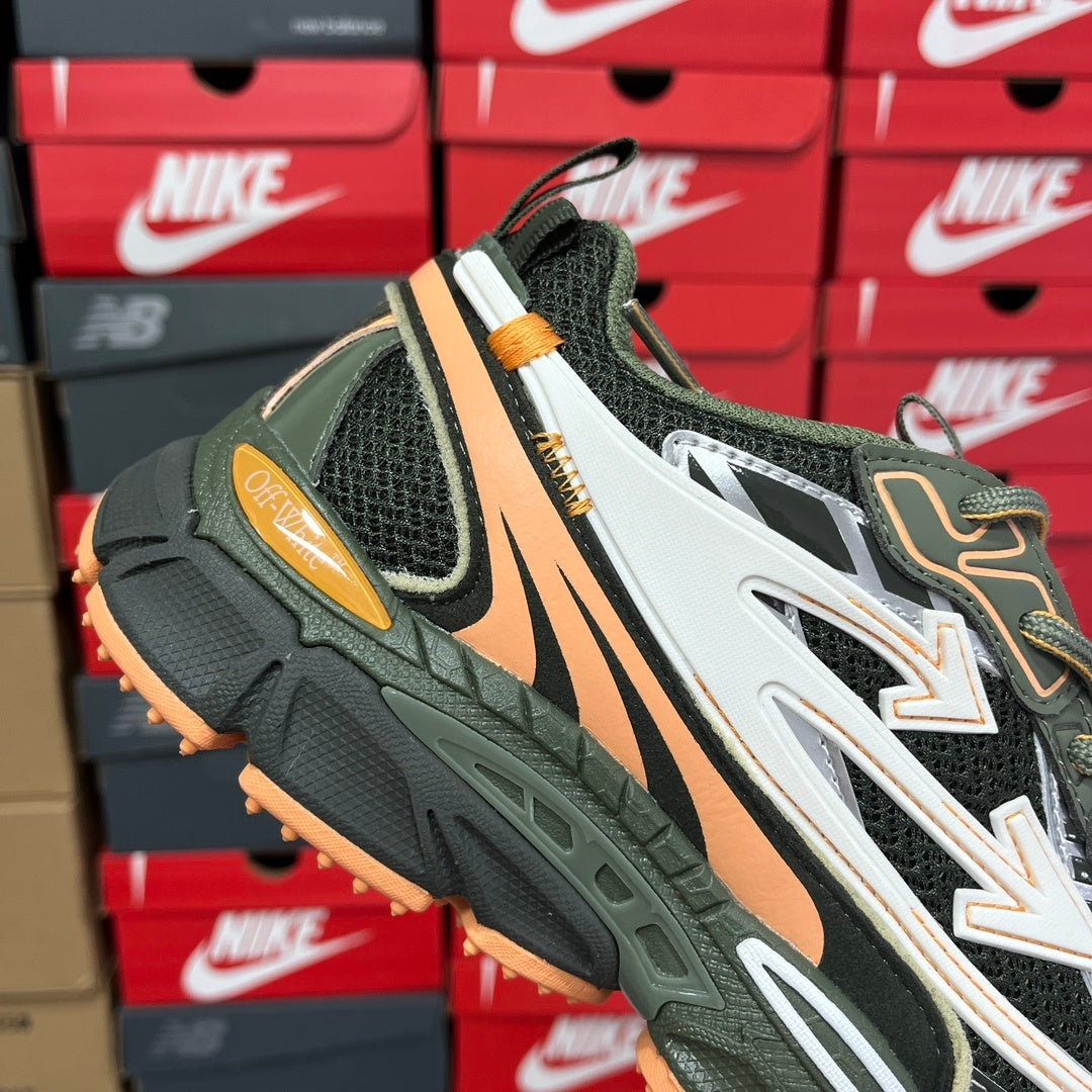 Off-White Be Right Back Khaki Green Orange
