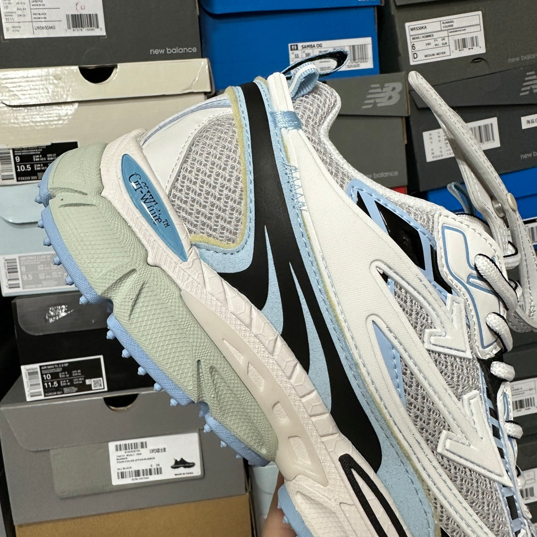 Off-White Be Right Back White Blue Black
