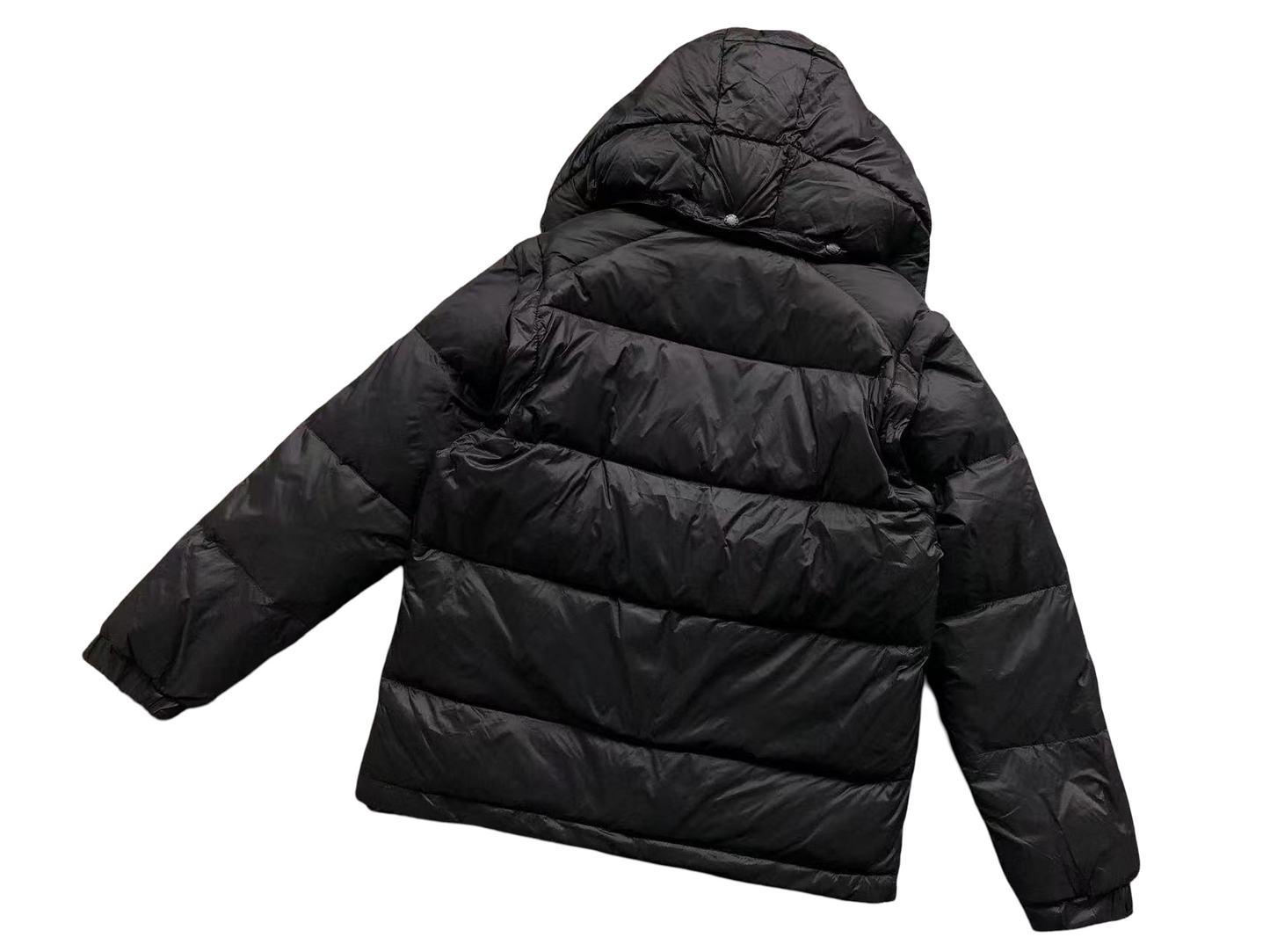 Prada Nylon Detachable Down Jacket Black