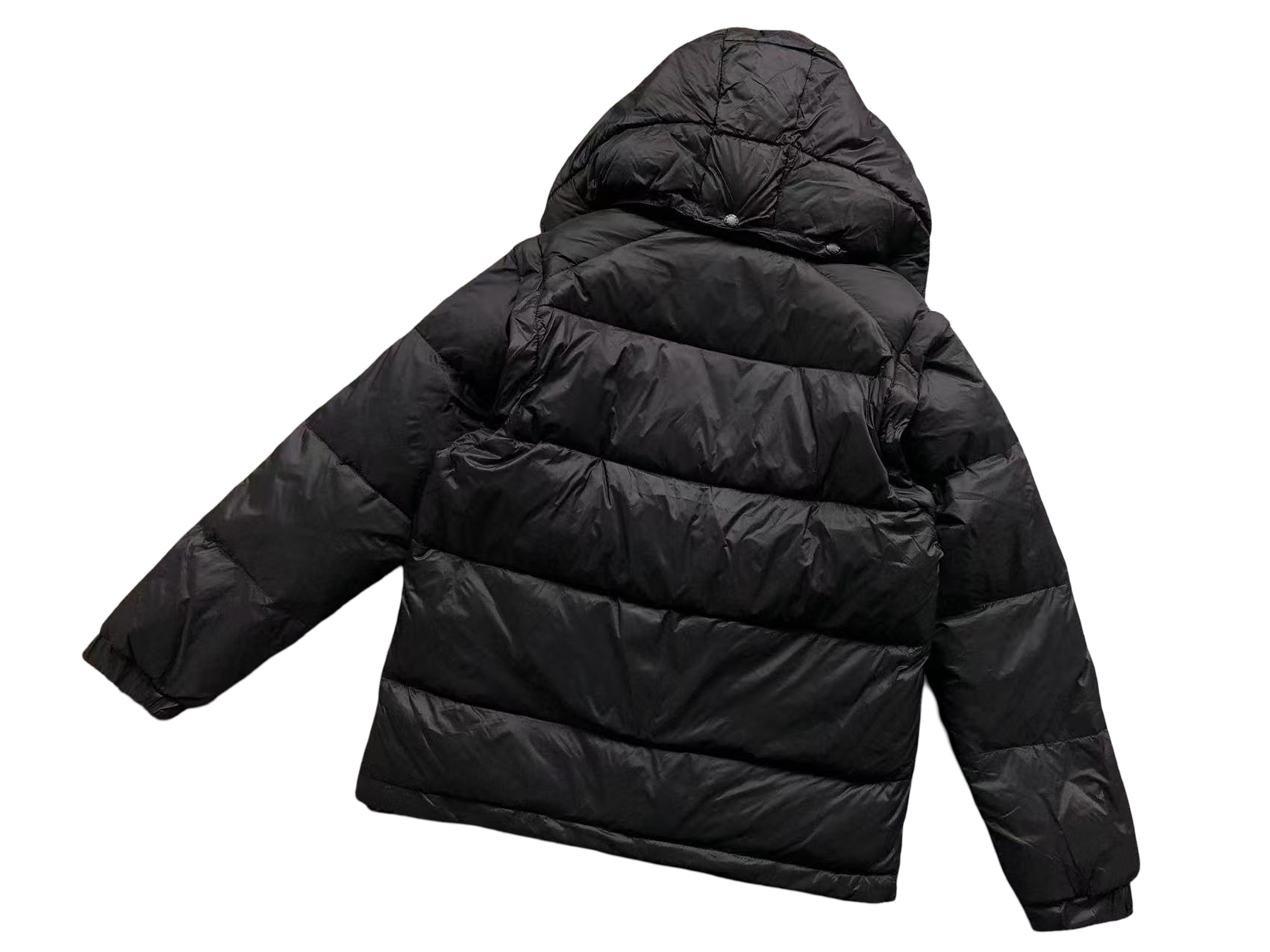 Prada Nylon Detachable Down Jacket Black
