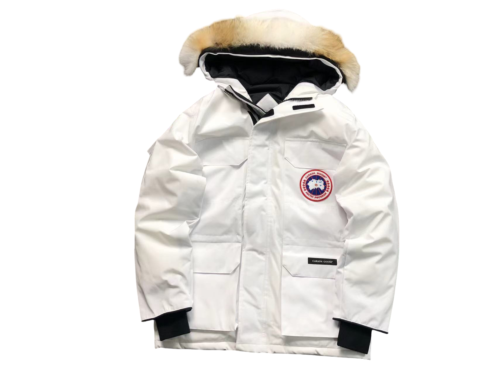 Canada Goose Expedition Heritage Parka White