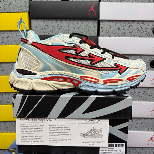 Off-White Be Right Back Red Blue White
