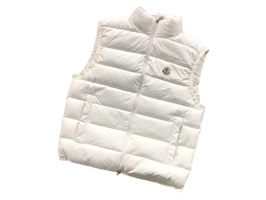 Moncler Contrin Gilet White