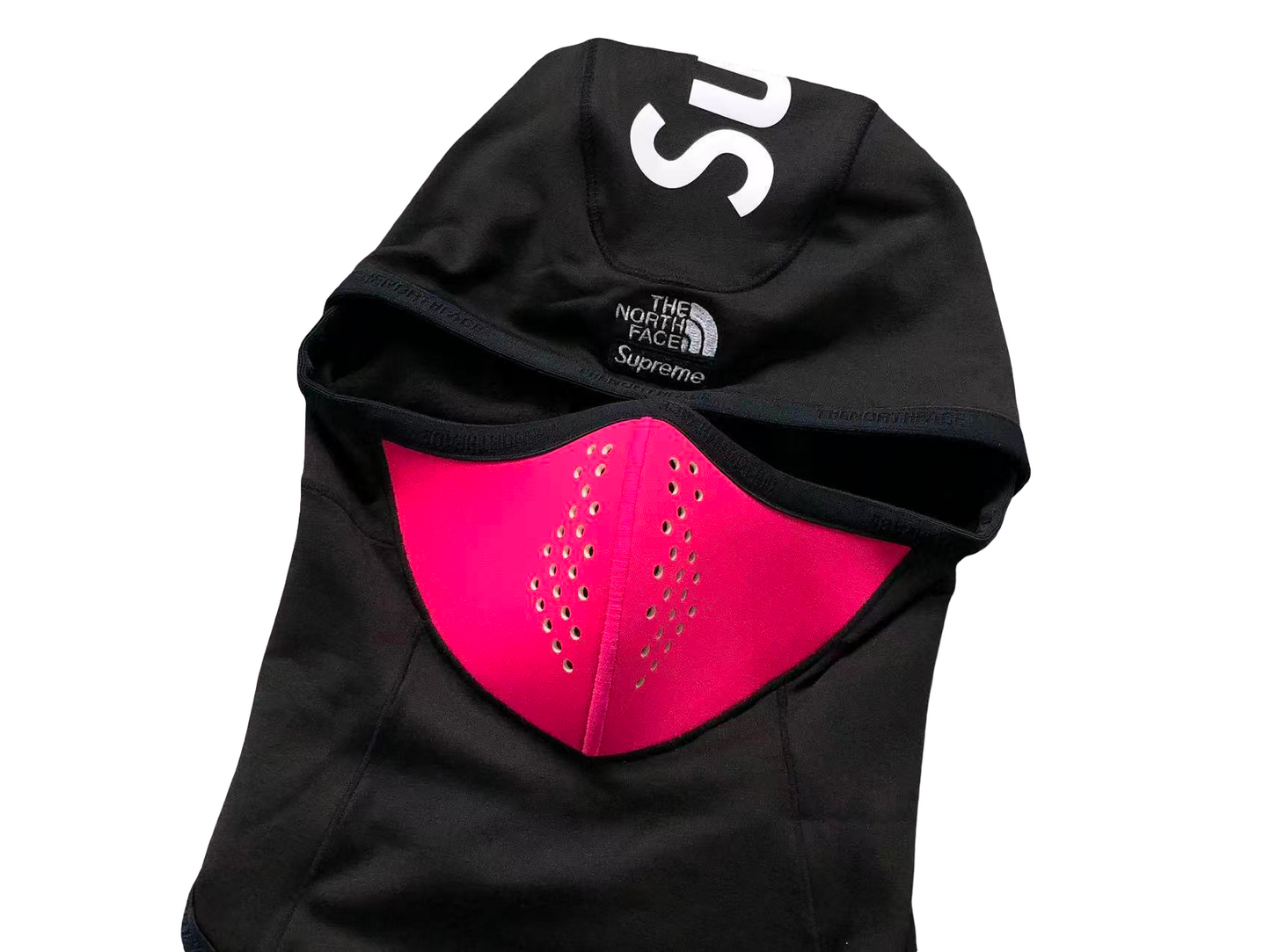 Supreme x The North Face RTG Balaclava Black Fuchsia