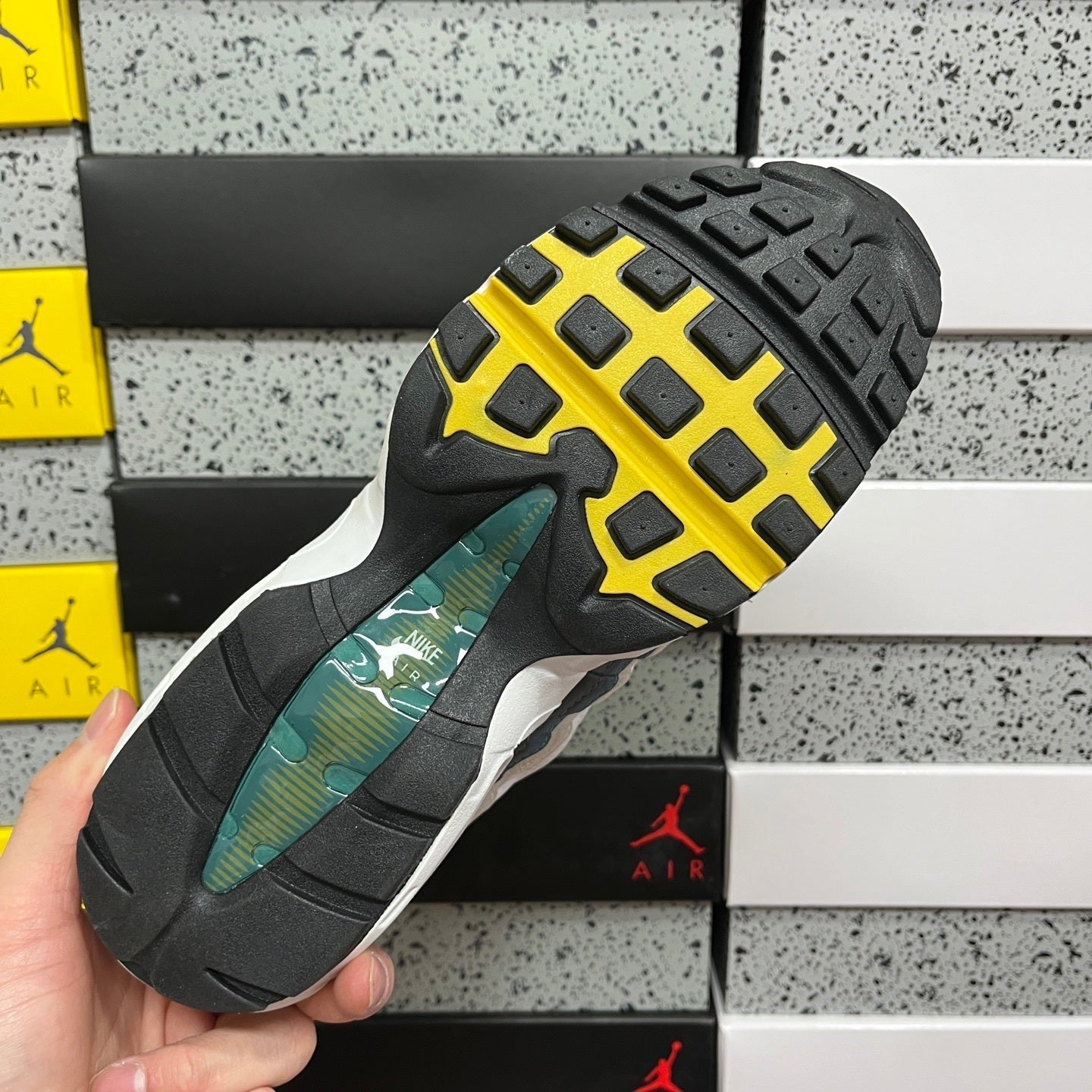 Nike Air Max 95 Pure Platinum Gorge Green