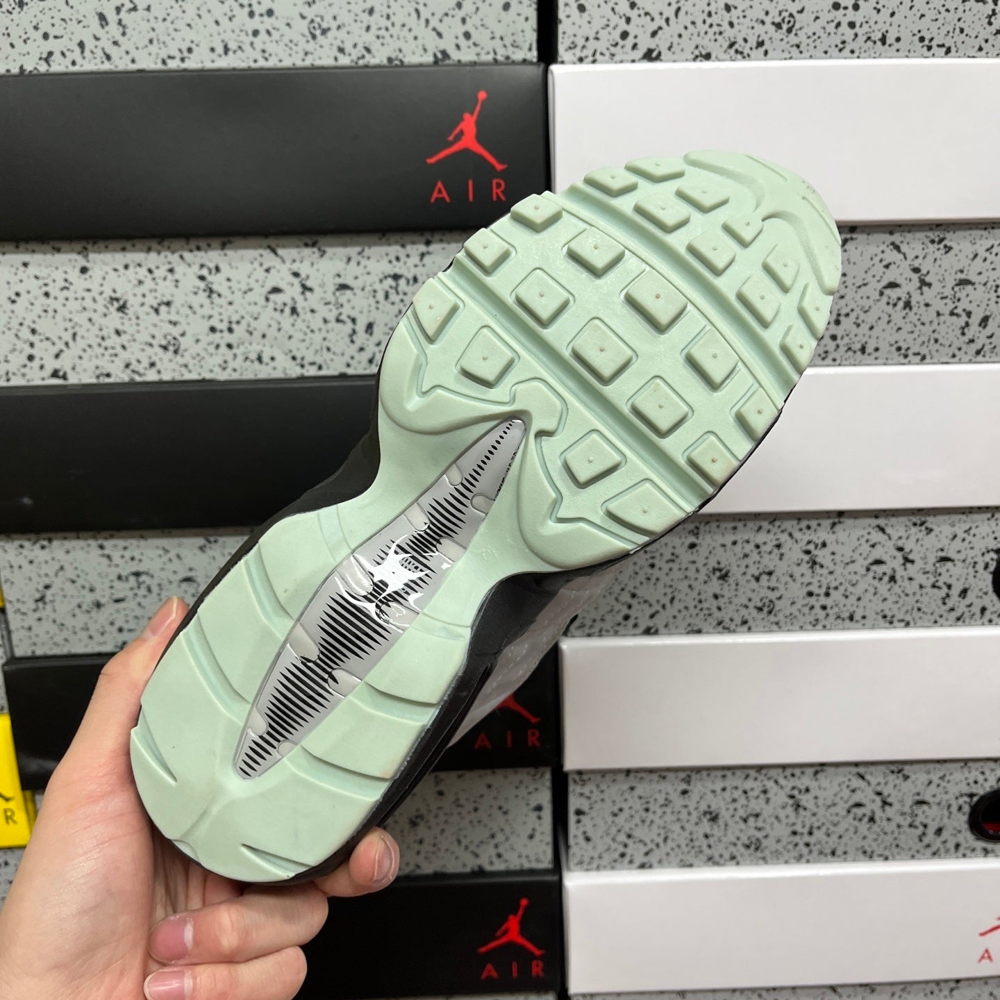 Nike Air Max 95 Grey Green Black