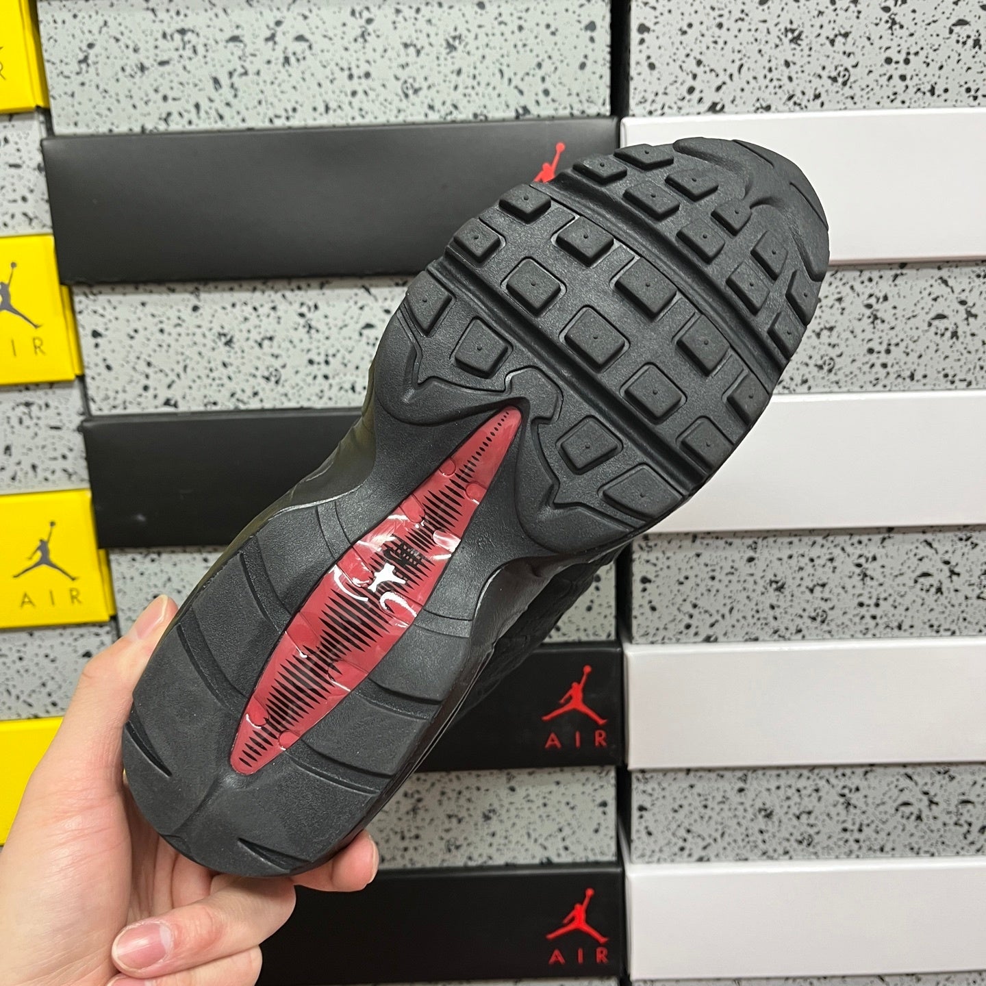 Nike Air Max 95 Black Gym Red