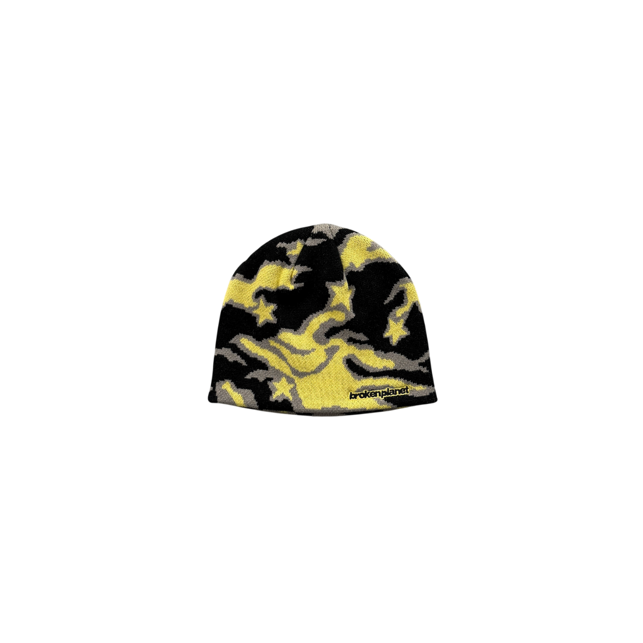Broken Planet Shooting Stars Beanie Yellow