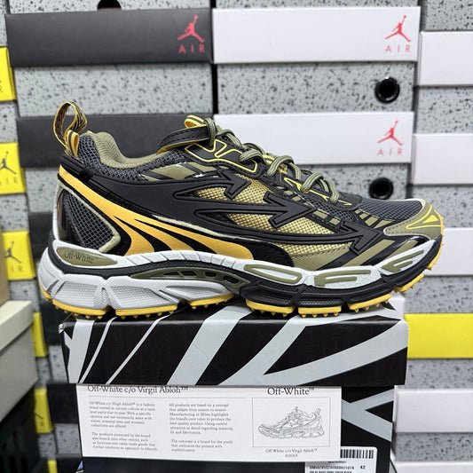 Off-White Be Right Back Brown Yellow