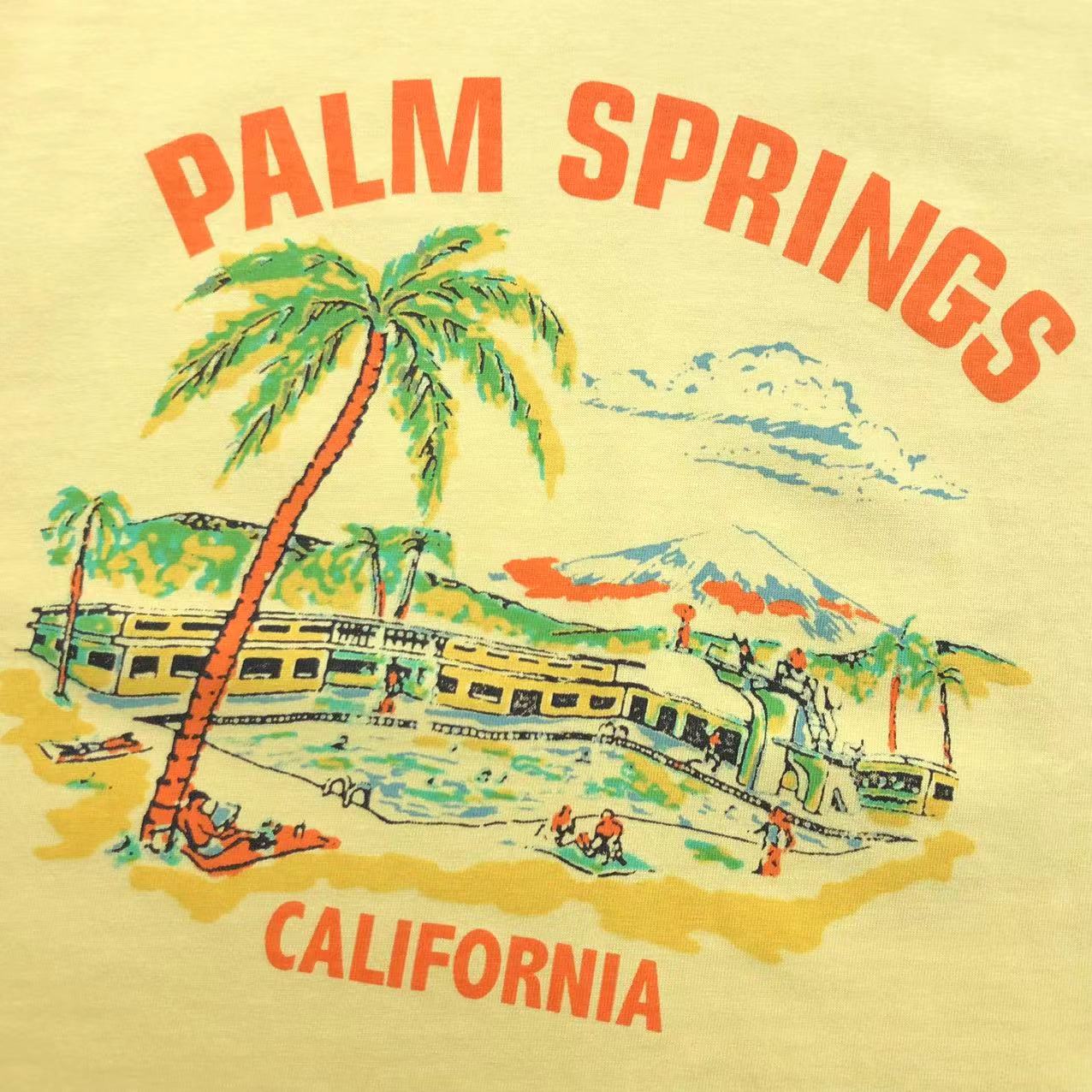 GALLERY DEPT. Palm Springs Tee Yellow