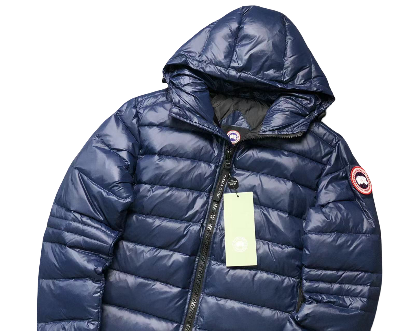 Canada Goose Crofton Slim Fit Down Jacket Blue