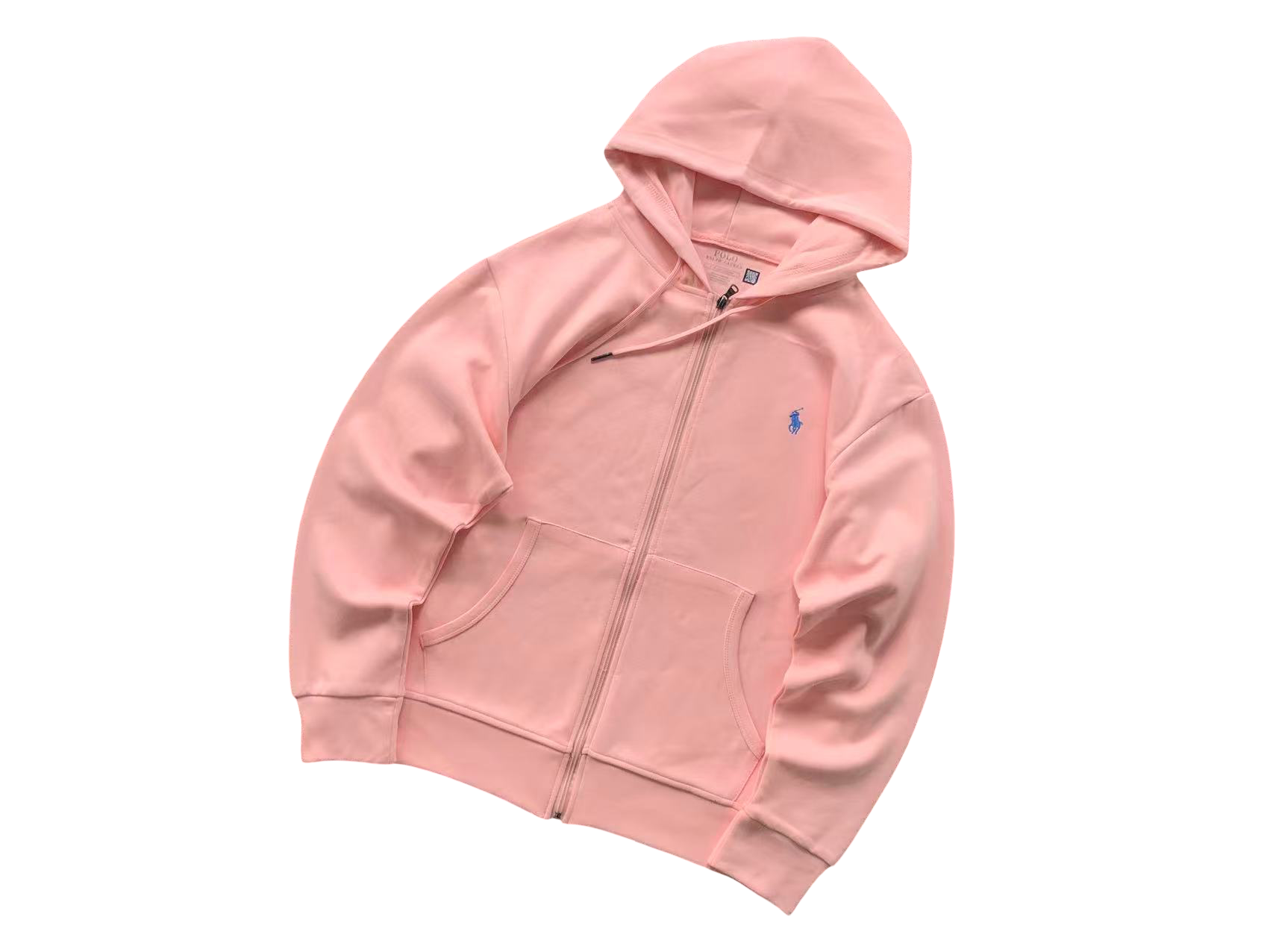 Ralph Lauren Classic Zip Hoodie Pink