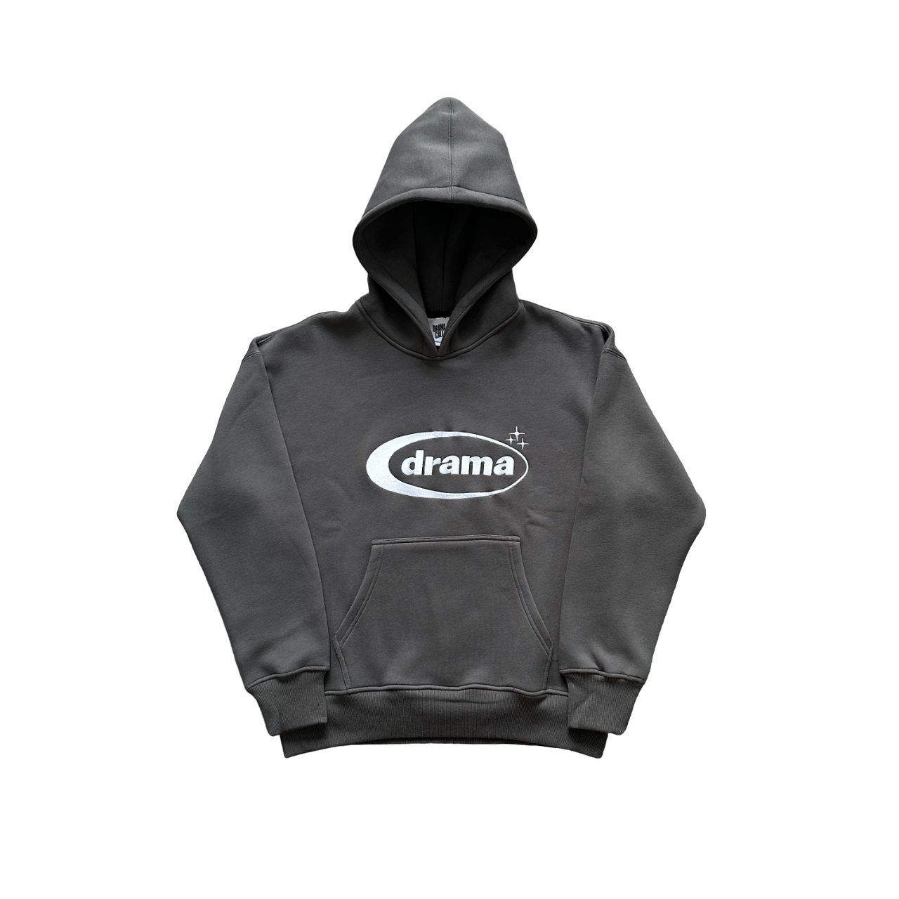 Drama Call Vintage Hoodie Grey