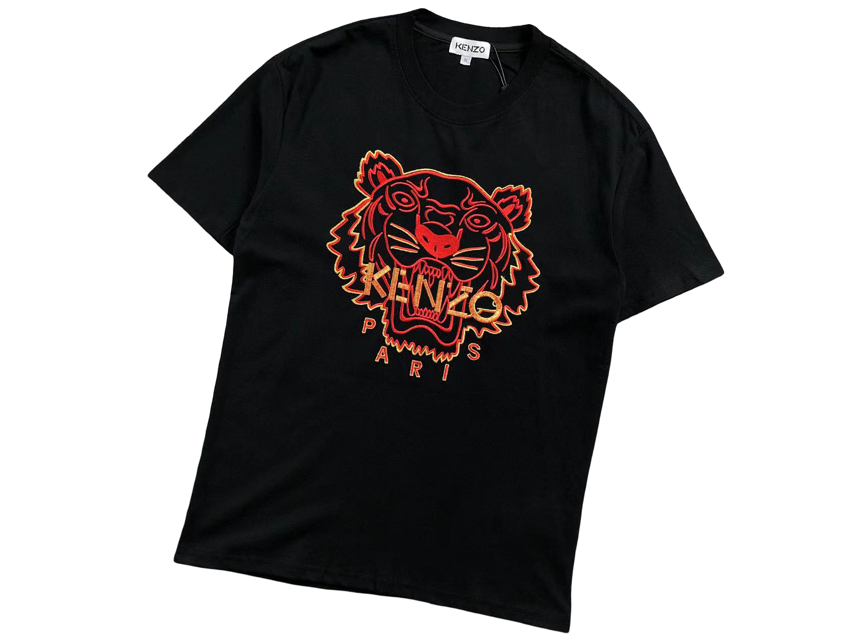 KENZO Tiger Tee Black/Red/Orange