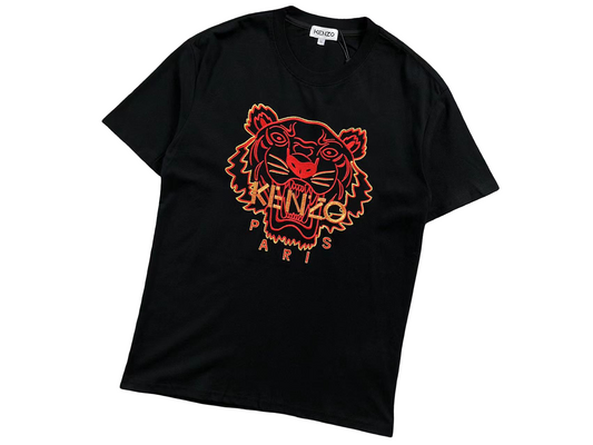 KENZO Tiger Tee Black/Red/Orange