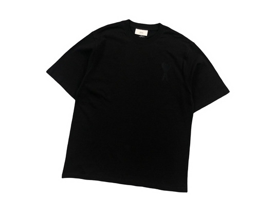 AMI Paris Pastel Fade Tee Black