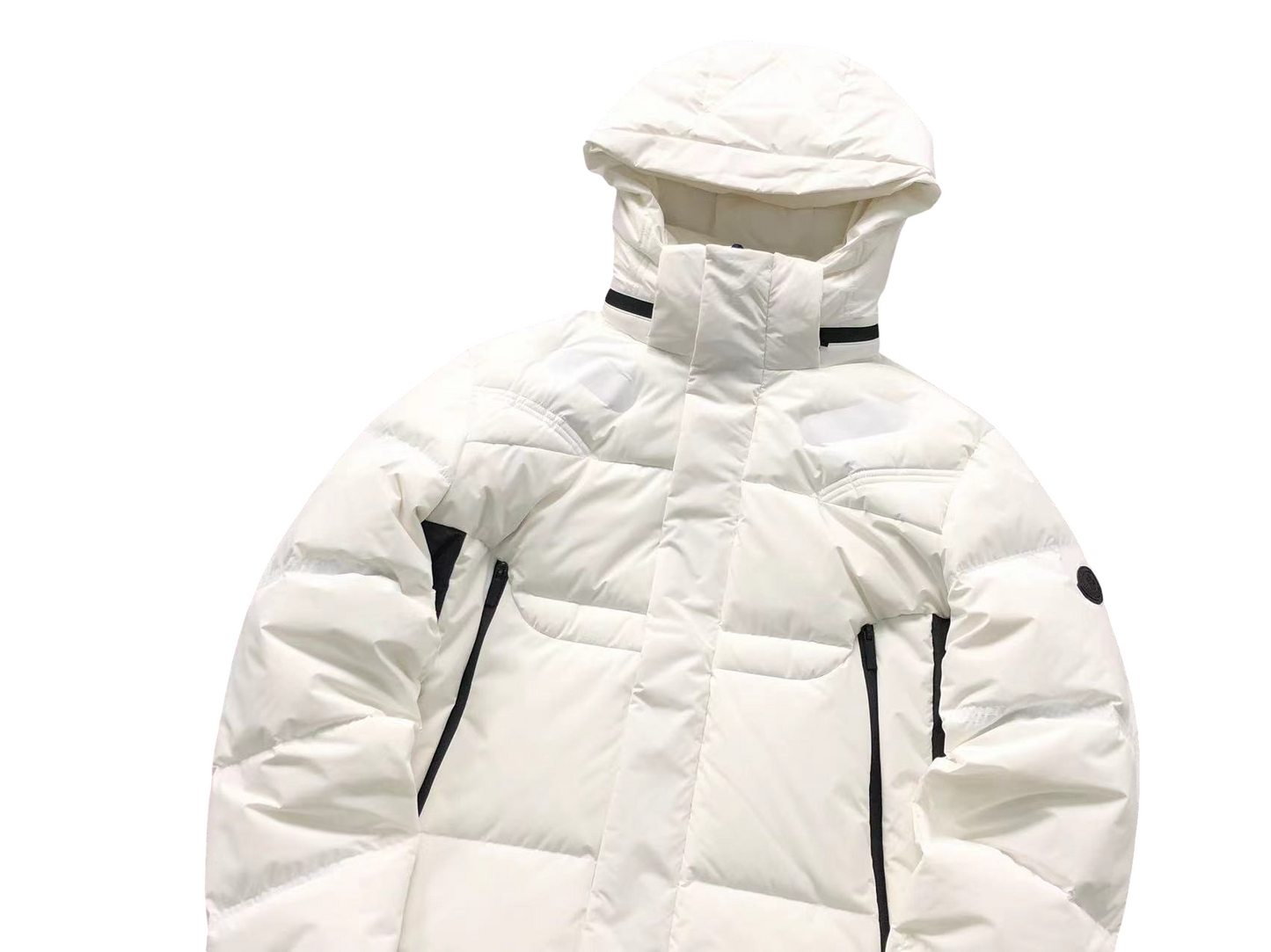 Moncler Technical Down Jacket White