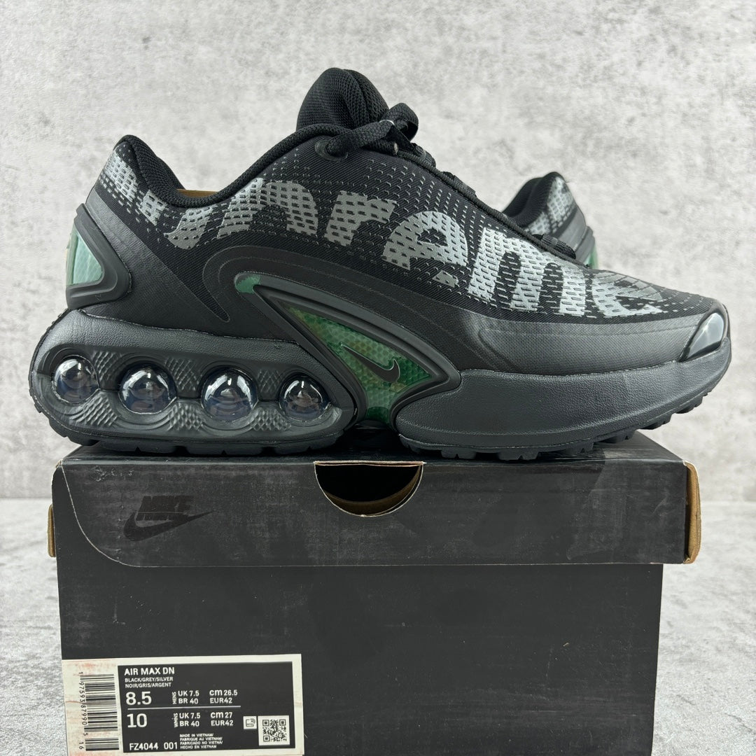 Nike x Supreme Air Max DN Black Grey Silver