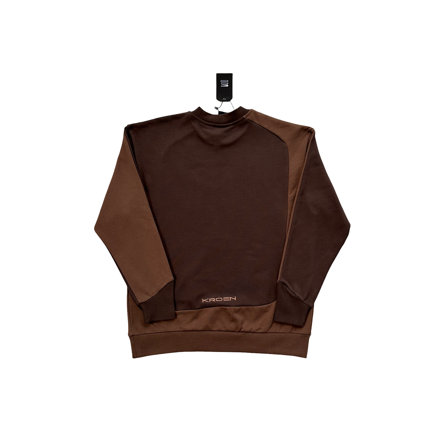Kroen Patchwork Crewneck Brown