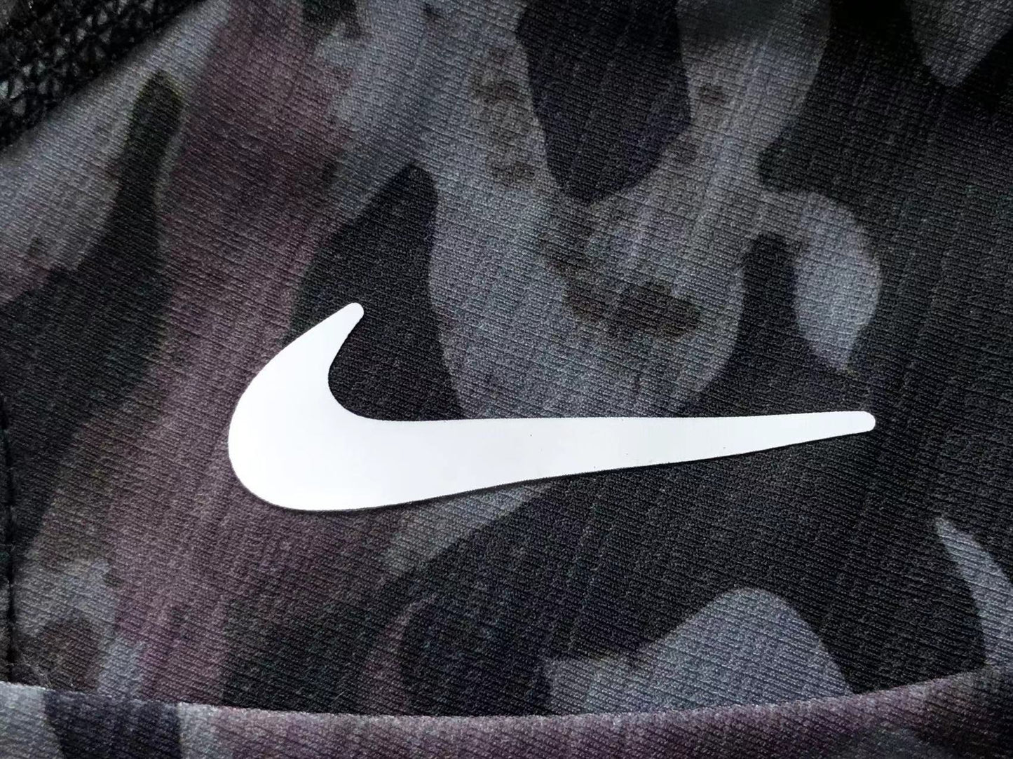 Nike Pro Hyperwarm Balaclava Camo Grey