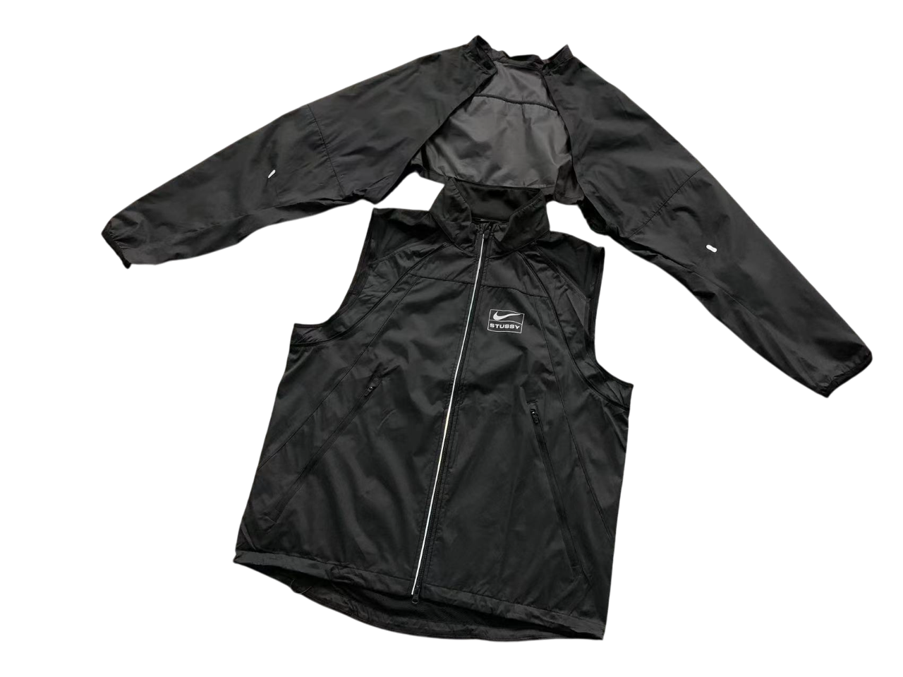 Nike x Stussy Storm-Fit Zip Hoodie Black