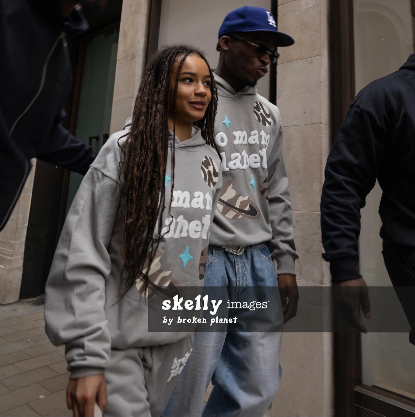 Broken Planet So Many Planets Hoodie Grey